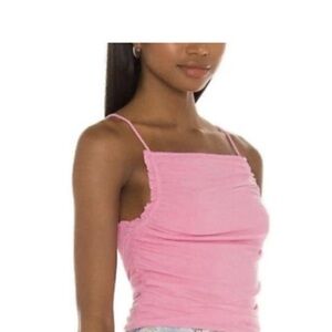 Super down Pink Tank